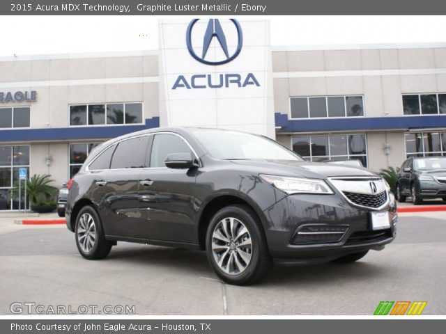 2015 Acura MDX Technology in Graphite Luster Metallic