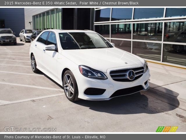 2015 Mercedes-Benz E 350 4Matic Sedan in Polar White