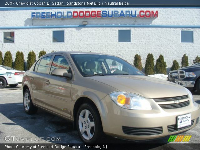 2007 Chevrolet Cobalt LT Sedan in Sandstone Metallic