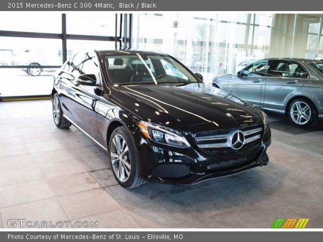 2015 Mercedes-Benz C 300 4Matic in Black