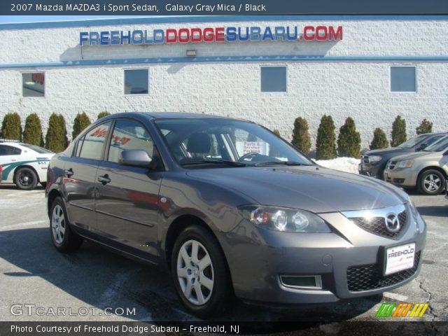 2007 Mazda MAZDA3 i Sport Sedan in Galaxy Gray Mica