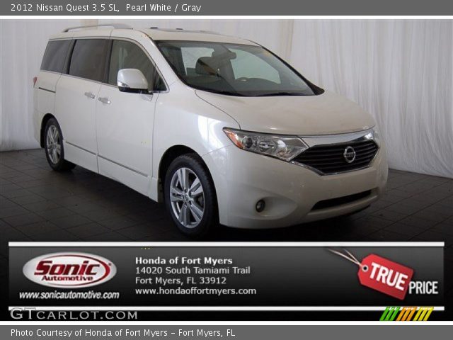 2012 Nissan Quest 3.5 SL in Pearl White