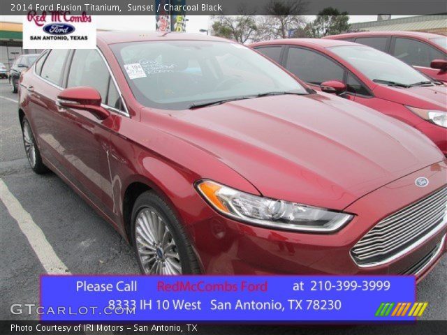 2014 Ford Fusion Titanium in Sunset