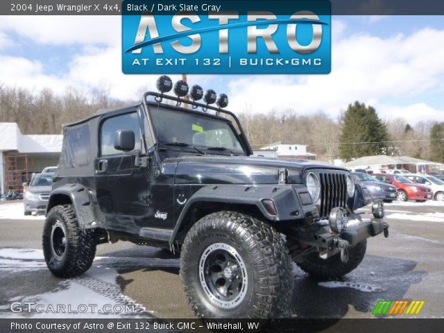 2004 Jeep Wrangler X 4x4 in Black