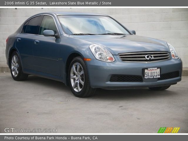 2006 Infiniti G 35 Sedan in Lakeshore Slate Blue Metallic