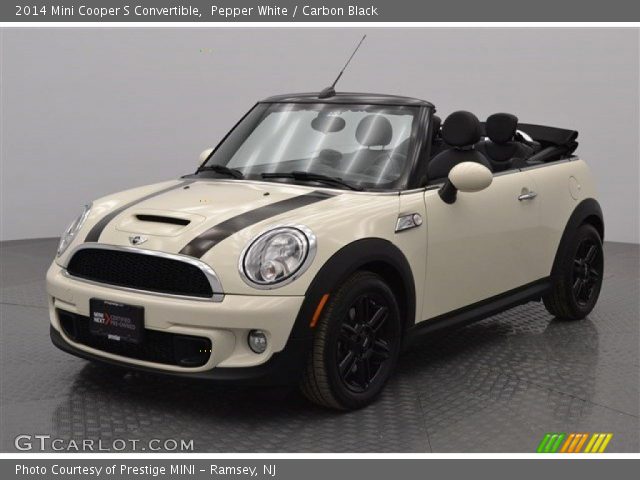 2014 Mini Cooper S Convertible in Pepper White
