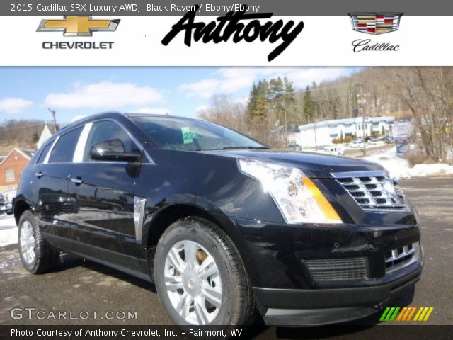 2015 Cadillac SRX Luxury AWD in Black Raven