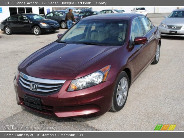 2012 Honda Accord EX-L Sedan in Basque Red Pearl II