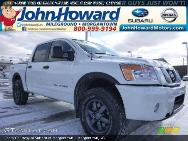 2015 Nissan Titan PRO-4X Crew Cab 4x4 in Glacier White