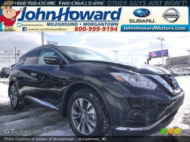 2015 Nissan Murano SV AWD in Magnetic Black