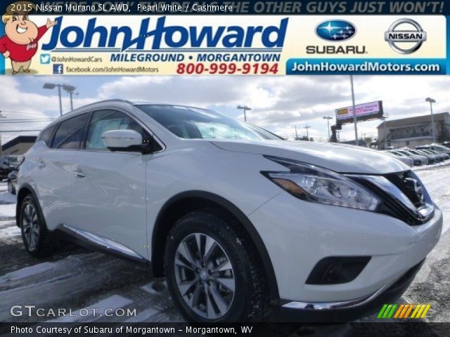 2015 Nissan Murano SL AWD in Pearl White