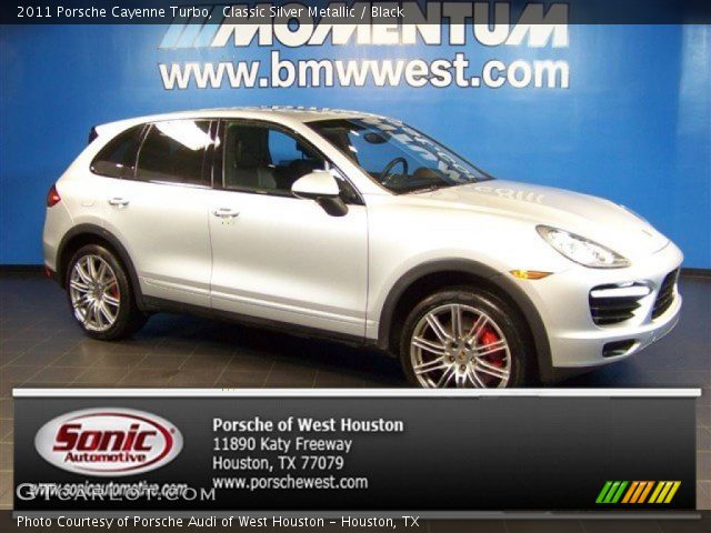 2011 Porsche Cayenne Turbo in Classic Silver Metallic