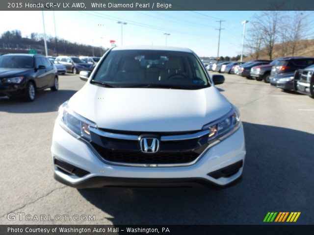 2015 Honda CR-V LX AWD in White Diamond Pearl