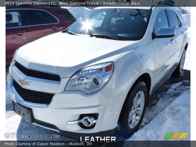 2013 Chevrolet Equinox LTZ in White Diamond Tricoat