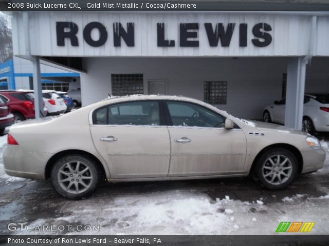 2008 Buick Lucerne CXL in Gold Mist Metallic