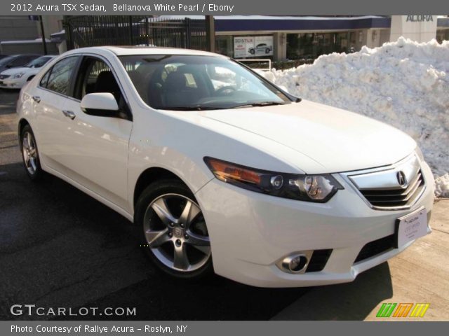 2012 Acura TSX Sedan in Bellanova White Pearl