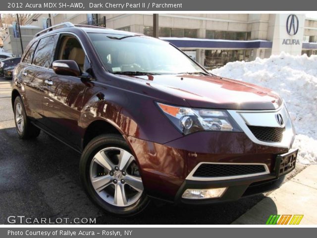 2012 Acura MDX SH-AWD in Dark Cherry Pearl II