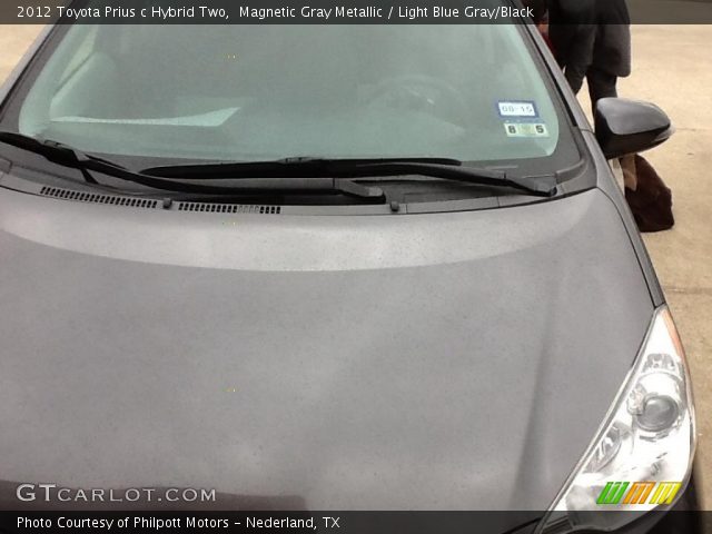 2012 Toyota Prius c Hybrid Two in Magnetic Gray Metallic