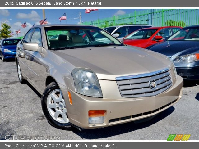 2005 Cadillac CTS Sedan in Sand Storm