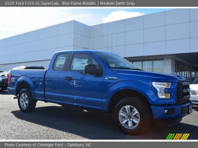 2015 Ford F150 XL SuperCab in Blue Flame Metallic