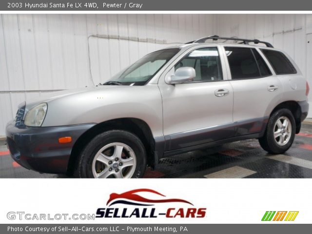 2003 Hyundai Santa Fe LX 4WD in Pewter