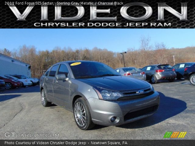2011 Ford Focus SES Sedan in Sterling Gray Metallic