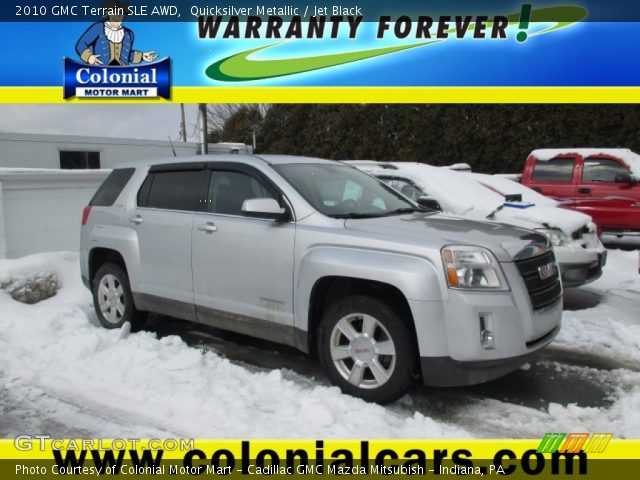 2010 GMC Terrain SLE AWD in Quicksilver Metallic