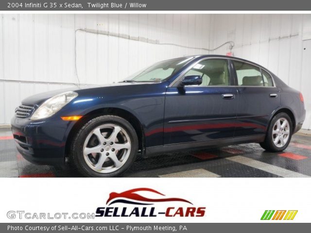 2004 Infiniti G 35 x Sedan in Twilight Blue