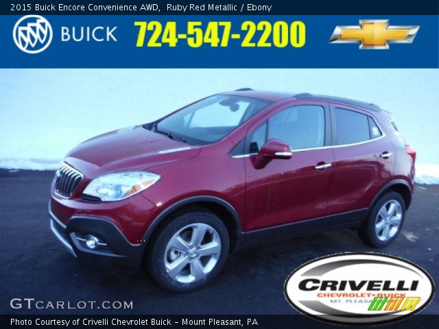 2015 Buick Encore Convenience AWD in Ruby Red Metallic