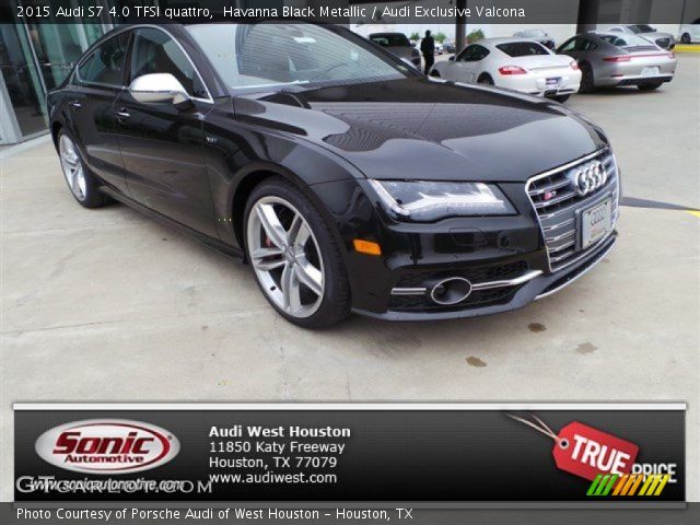 2015 Audi S7 4.0 TFSI quattro in Havanna Black Metallic