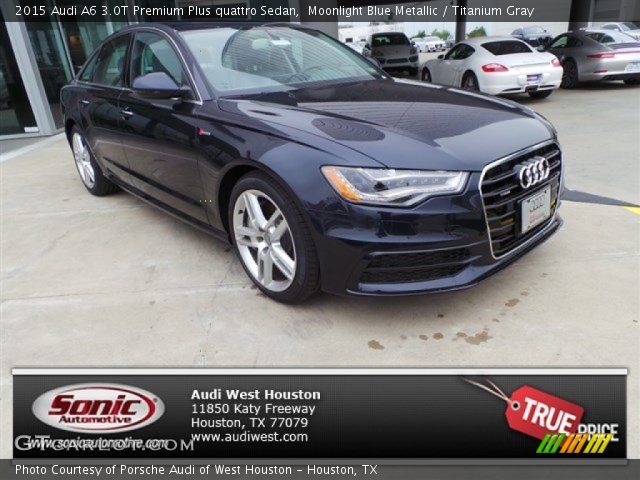 2015 Audi A6 3.0T Premium Plus quattro Sedan in Moonlight Blue Metallic