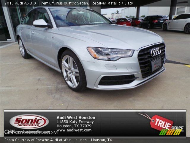 2015 Audi A6 3.0T Premium Plus quattro Sedan in Ice Silver Metallic