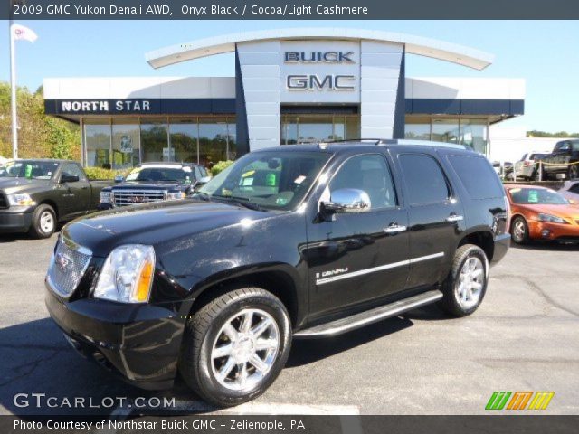 2009 GMC Yukon Denali AWD in Onyx Black