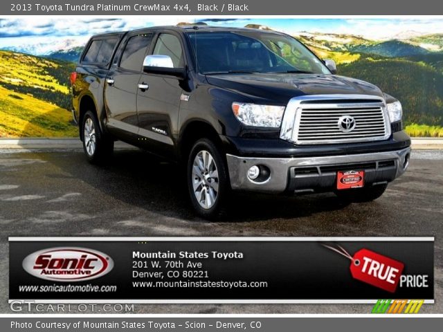 2013 Toyota Tundra Platinum CrewMax 4x4 in Black