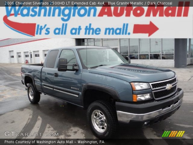 2006 Chevrolet Silverado 2500HD LT Extended Cab 4x4 in Blue Granite Metallic