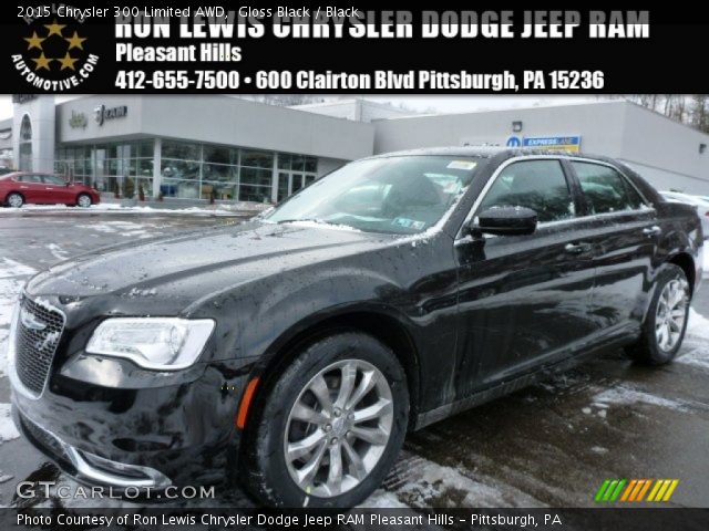 2015 Chrysler 300 Limited AWD in Gloss Black