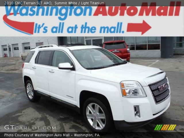 2010 GMC Terrain SLT AWD in Summit White