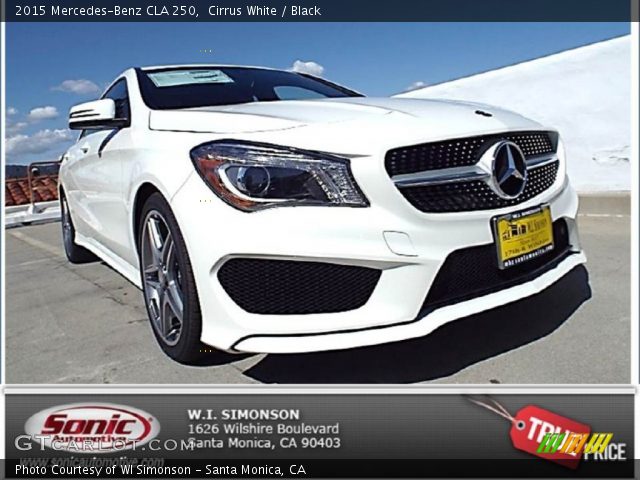 2015 Mercedes-Benz CLA 250 in Cirrus White