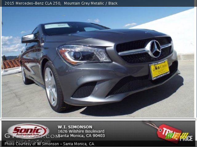 2015 Mercedes-Benz CLA 250 in Mountain Grey Metallic
