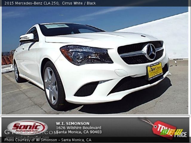 2015 Mercedes-Benz CLA 250 in Cirrus White