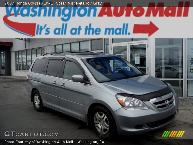 2007 Honda Odyssey EX-L in Ocean Mist Metallic
