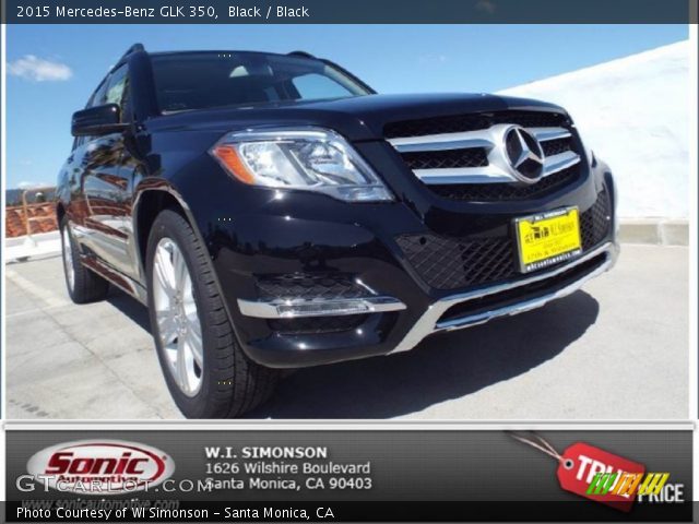 2015 Mercedes-Benz GLK 350 in Black
