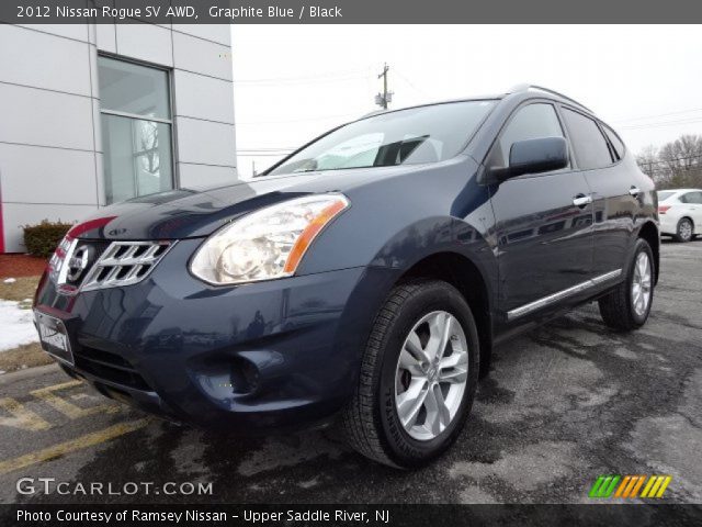 2012 Nissan Rogue SV AWD in Graphite Blue