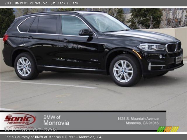 2015 BMW X5 xDrive35d in Jet Black