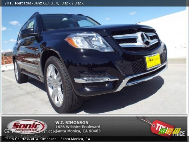 2015 Mercedes-Benz GLK 350 in Black