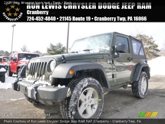 2015 Jeep Wrangler Sport 4x4 in Tank