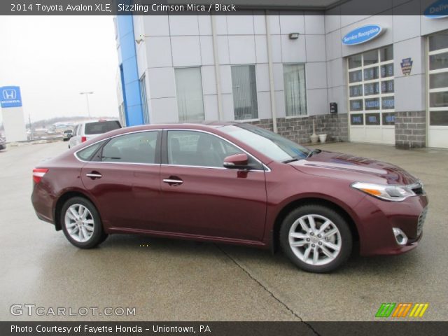 2014 Toyota Avalon XLE in Sizzling Crimson Mica