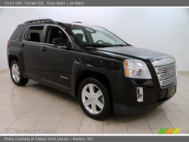 2010 GMC Terrain SLE in Onyx Black