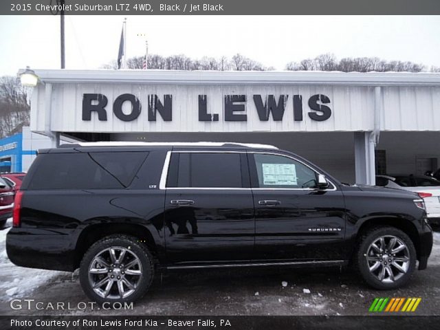 2015 Chevrolet Suburban LTZ 4WD in Black