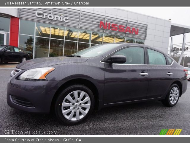 2014 Nissan Sentra S in Amethyst Gray